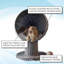 Kitty Ball Hooded Cat Bed-196838261