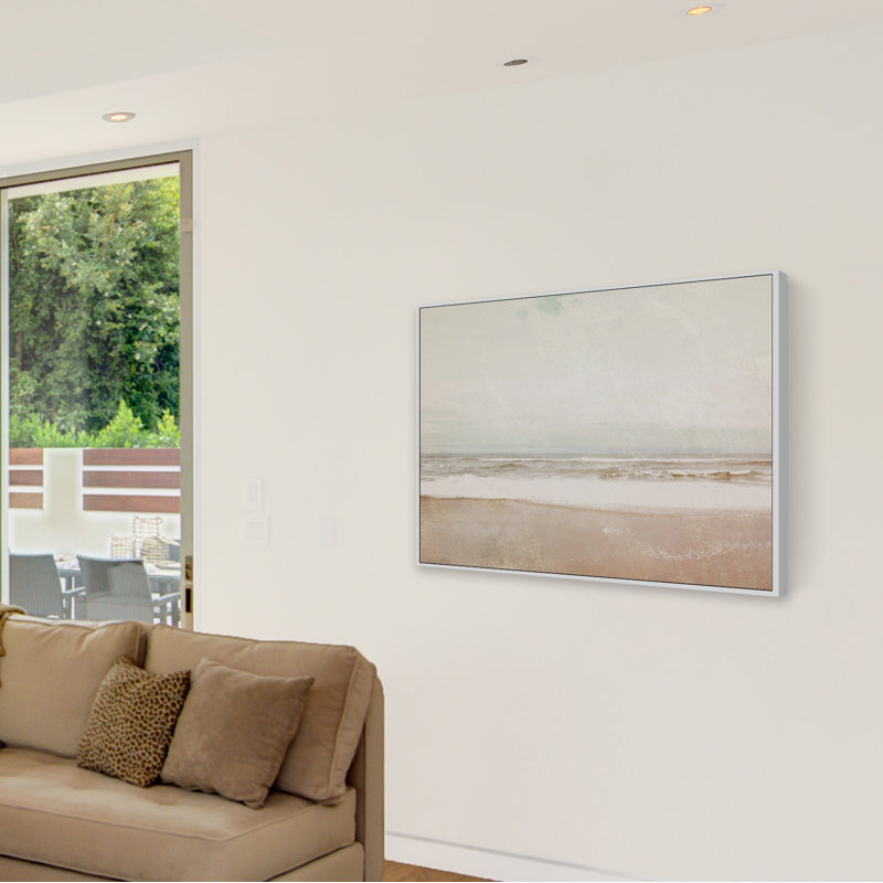 «Serenity Beach», reproduction de photo sur toile encadrée, 30 po x 45 po