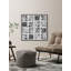 Perfect Squares by Parvez Taj - 1 Piece Single Picture Frame and Floater Frame Painting on Canvas-281042543