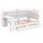 Corner Bed Frame With Storage Shelves,  Daybed With Drawers, Charging Station And LED Light-857584775-857584772