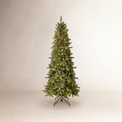 12' Pre-Lit Spruce Christmas Tree