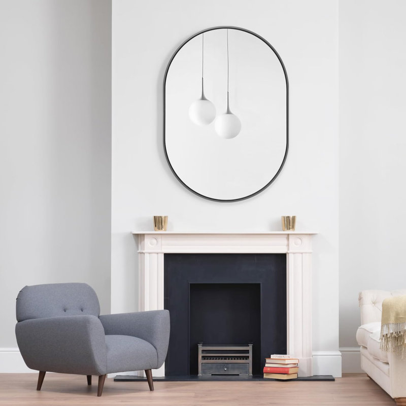 Aluminium Oval Mirror
