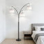 Lampe sur pied pour arbre intelligent de 80 po à 3 lumières, intensité variable, avec télécommande et application