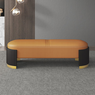 Tabouret de lit léger et luxueux de première classe