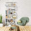 Nafeeza Geometric Bookcase-1548205100-1548205102