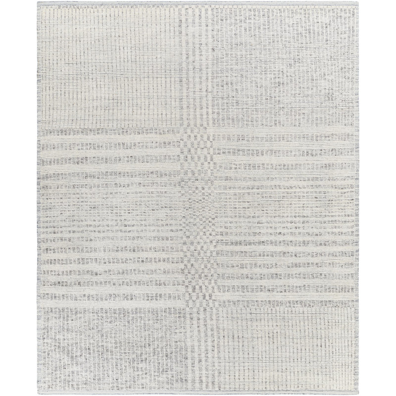 Malaga Wool Striped Area Rug, Rectangle 10' x 14'