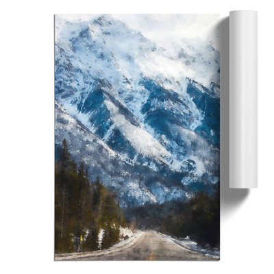 The Canadian Rockies - No Frame Print