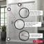 Porte de douche coulissante 60 po x 71-1 / 2 po Delta Classic-62281695