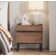 Aadam Nightstand With 2 Drawers