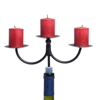 Iron Tabletop Candelabra