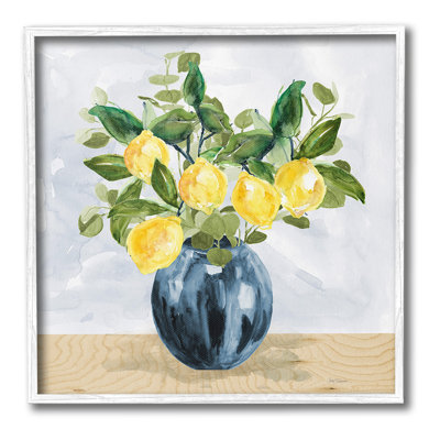 Lemon Tree Bouquet Framed Giclee Art by Carol Robinson
