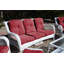 Ensemble de conversation avec canapé et coussins en rotin 6 pièces Herrin-21978262-21978266