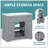 Nir 36'' Free Standing Single Bathroom Vanity with Ceramic Top-1910684527