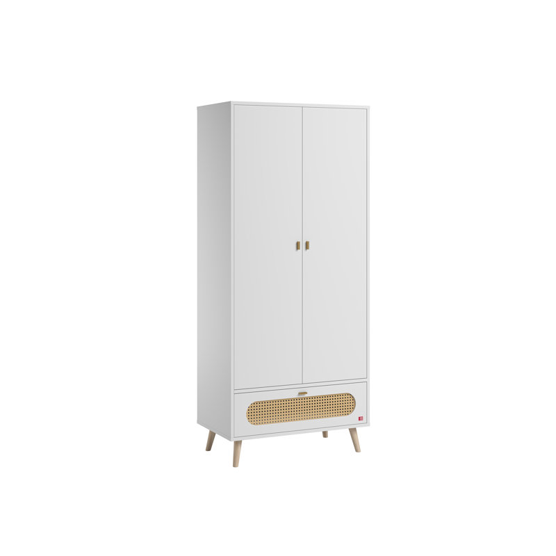 Alifa 2 Door Wardrobe, White