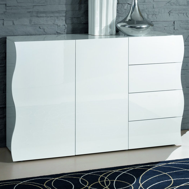 Colbie 130cm Sideboard, White