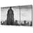 Empire State Building B N W - 3 Piece Wrapped Canvas Print-235215844