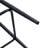 Black Metal Leg Bar Chair Of Two, Checkered Design, Bars, Living Spaces Two - Piece , Ergonomic Seat, Cross Brace Reinforcement-1680463124