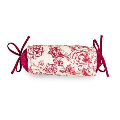 Nadine Traditional Cotton Floral Neck Roll