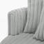 Fauteuil demi-tonneau surdimensionné Mindy