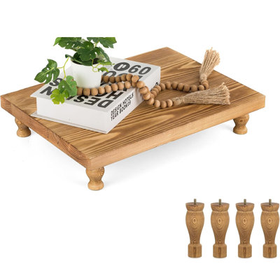 Plateau décoratif en bois