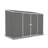 Absco Space Saver 10 ft. W x 5 ft. D Metal Storage Shed