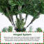 Arbre de Noël artificiel givré décoré de pommes de pin-1165044874-1159597728