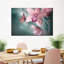 Impression sur toile papillon orchidée-92279970