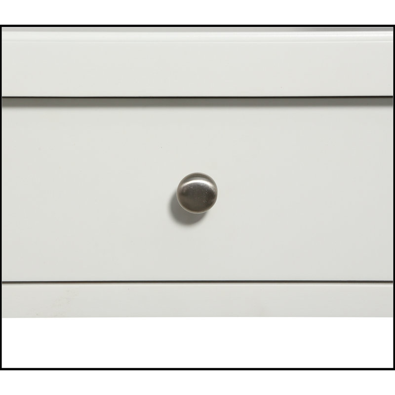 Table de chevet Madison Midnight, Blanc