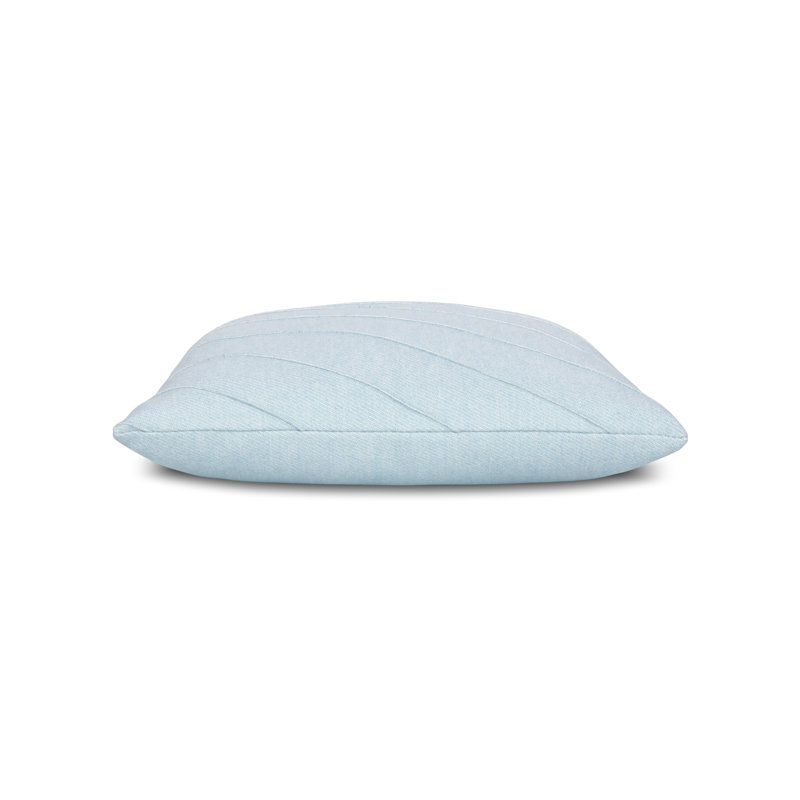 Uplift Sunbrella® Indoor/Outdoor Pillow Cover & Insert by Elaine Smith, 12" H x 20" W, Blue, Rectangular