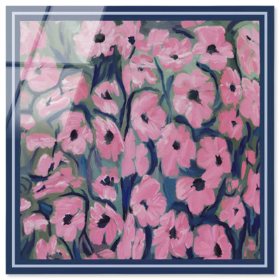 Night Blooms Acrylic Painting Print