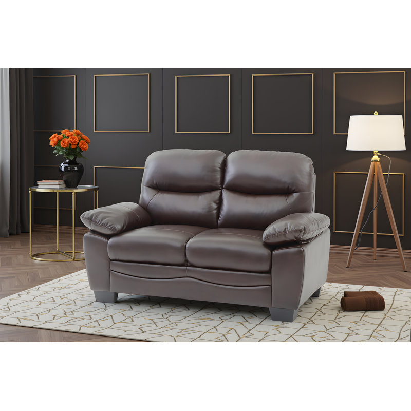 Causeuse Goggins, Marron foncé