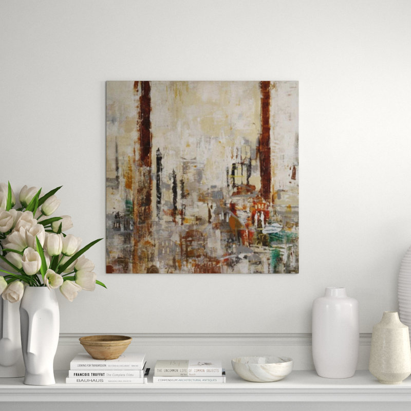 Rhyolite City II Painting by Chelsea Art Studio, Plexi, 36" H x 36" W x 1.5" D