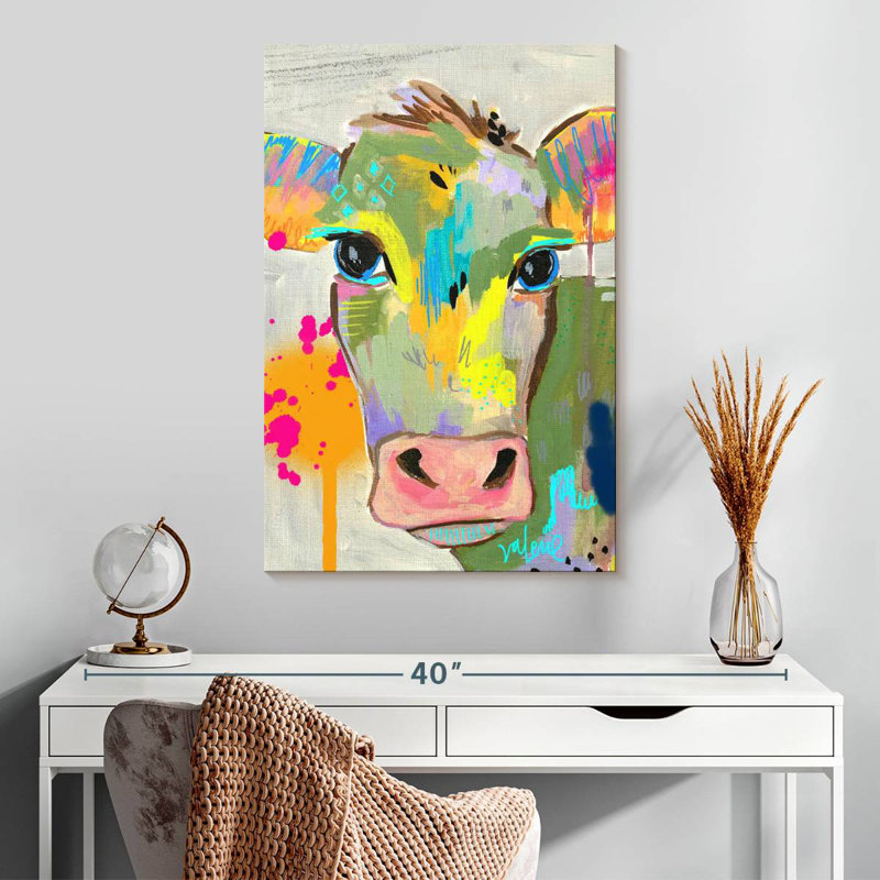Brampt Cow Neon, 30" H x 20" W
