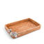 Orchid Catchall Tray Hand Woven Wicker Rattan
