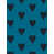Large, Black on Blue selected