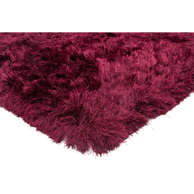 Celecot Handmade Shag Wool Area Rug, Rectangle 5' x 7'6"