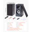 Haut-parleur coaxial Bluetooth 25W X2