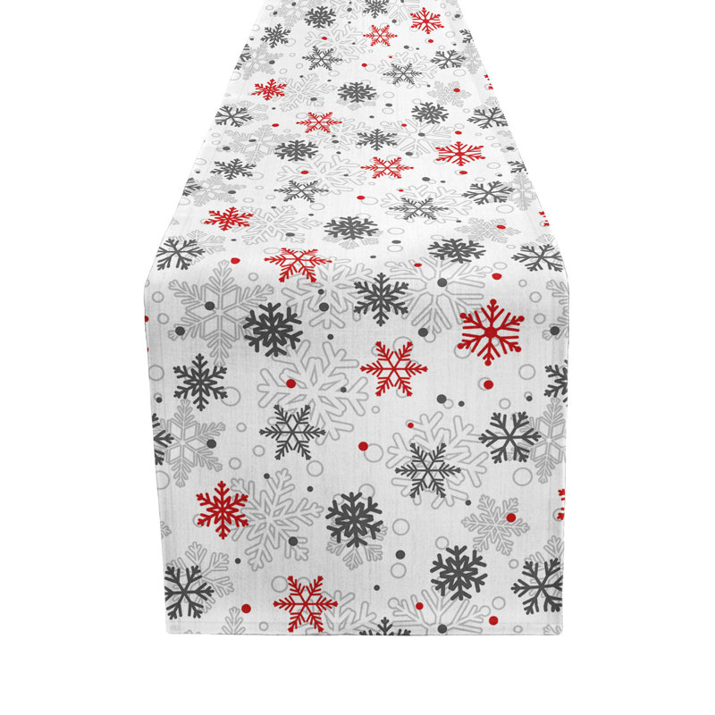 Chemin de table de Noël et des Fêtes, idéal pour la décoration des Fêtes