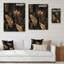 «Terrin Gold Leaf Serenade II» sur bois-815407950