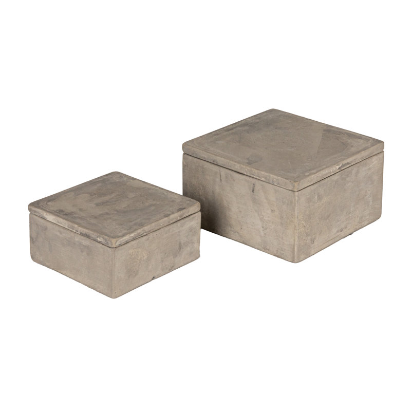 Cement Decorative Box