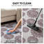 Tapis intérieur antidérapant lavable à la machine, motif floral, couleur noyer-425988333-425988337