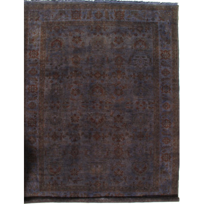 Brad One-of-a-Kind 10' X 14' Wool Area Rug in Purple