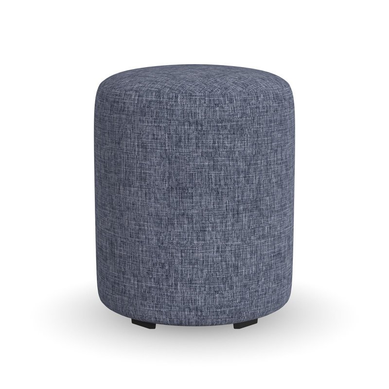 Birchbrook Upholstered Ottoman, Indigo Blue