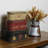 Oval Rustic Vintage Cardboard Nesting Boxes Set of 3