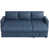Blue Faux Leather