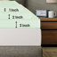 Surmatelas convolué coquille d'œuf, couvre-lits de soutien à haute densité-742807934-744682237-786362101