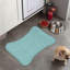 Tapis d'alimentation en forme d'os Aqua Pink Glow - 1 pièce