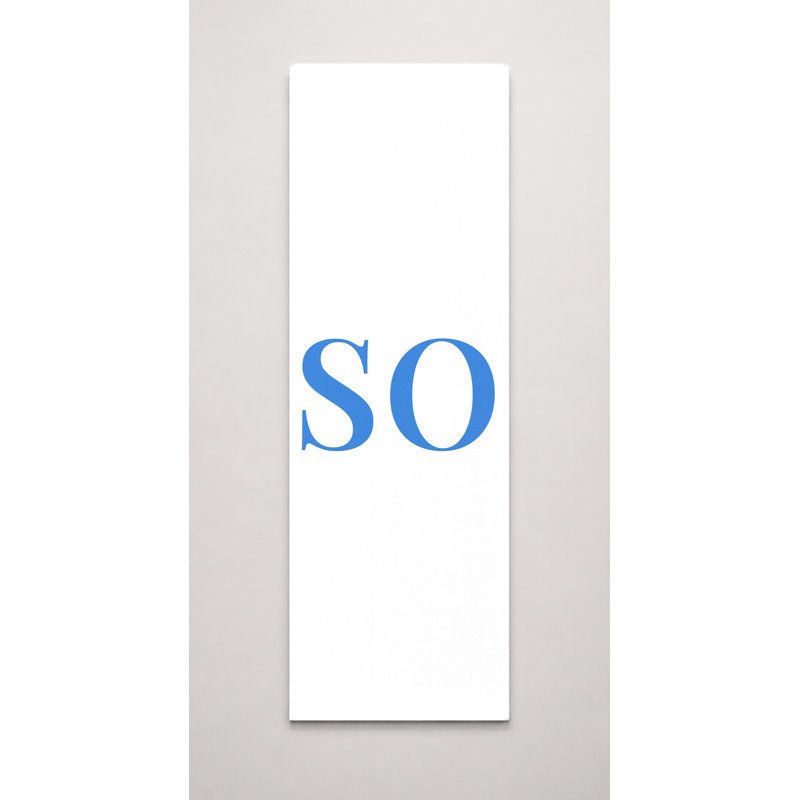 Monogramme de diamant de luxe au drapeau du monde de la Somali - bleu blanc - grande toile, art mural, H 30 po x l 10 po