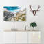 Mountain View In France - Wrapped Canvas-56630595