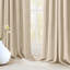 Paire de rideaux occultant et texturé 100% lin 50 po (ensemble de 2)-932488682-938519909